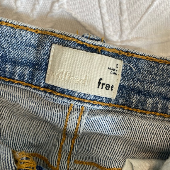 Wilfred Free Denim Skirt - Picture 3 of 6